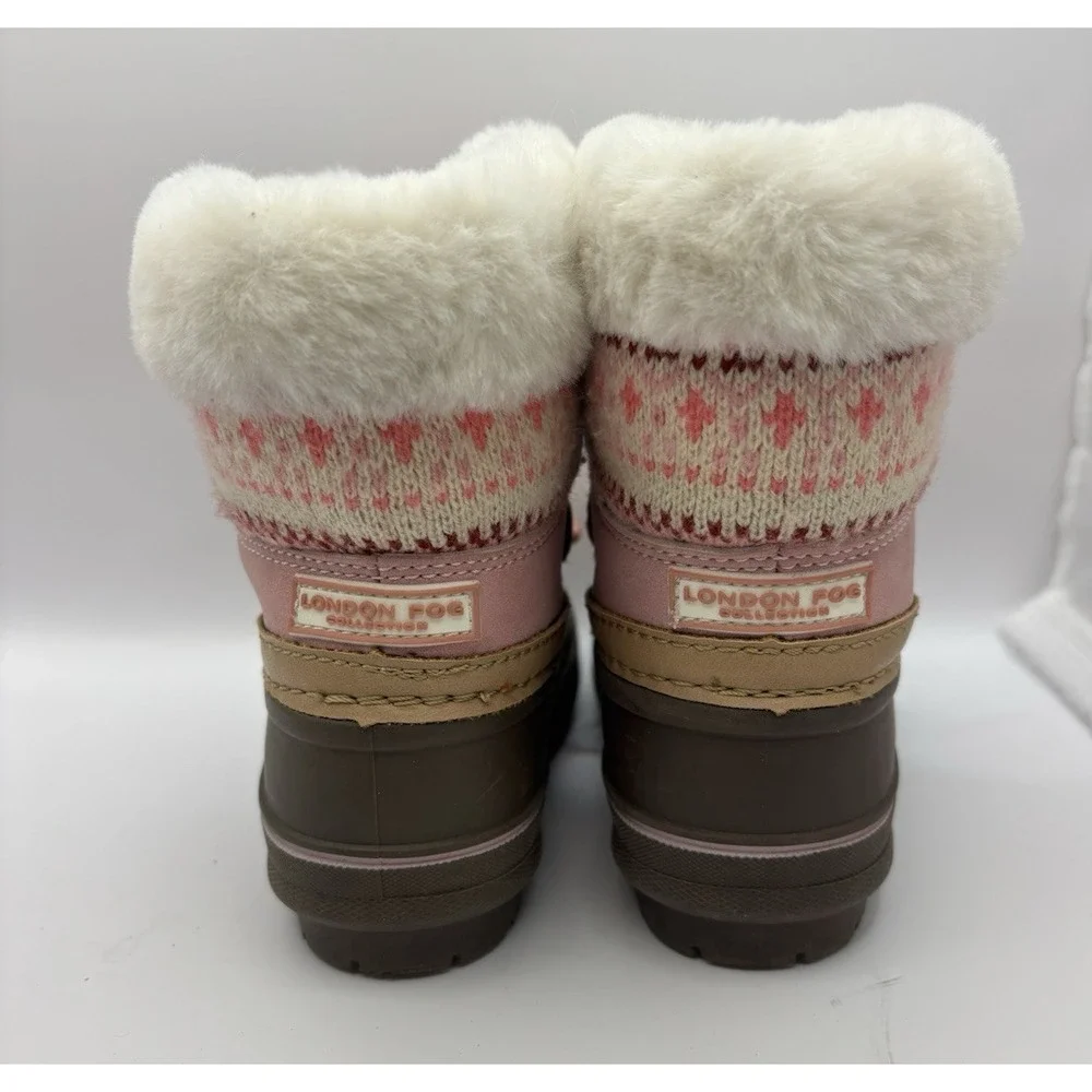 London Fog features faux